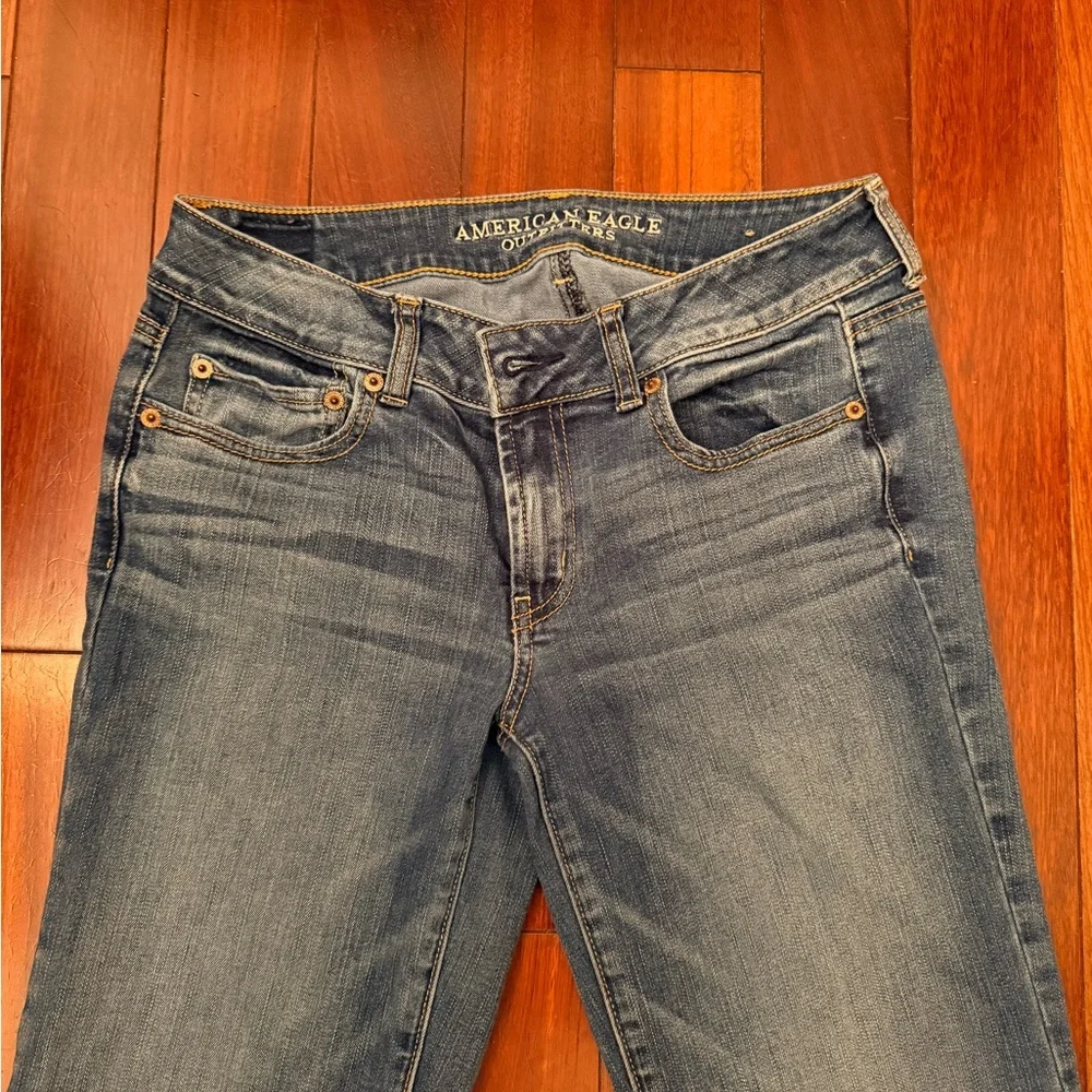 American Eagle Outfitters Flare Jeans in Blue - Picture 3 of 7